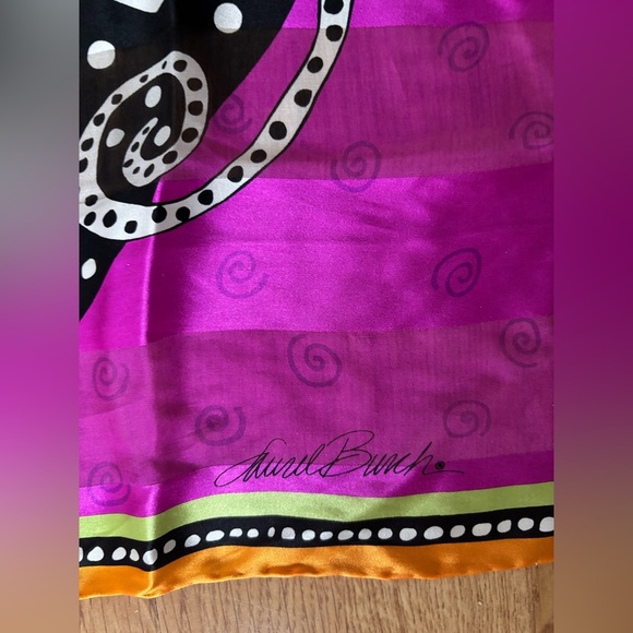 Laurel Burch Cat Silk Scarf - Picture 4 of 5